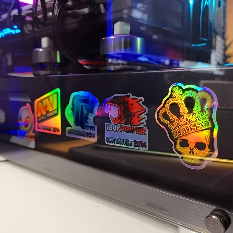 1セット ホログラフィックeスポーツチームステッカー 201 - Esports Gaming Gear のレビューと価格